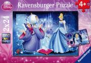 Opakowanie Puzzle Disney Kopciuszek 2x24
