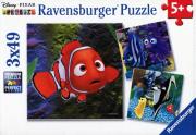 Opakowanie Puzzle Disney Nemo i przyjaciele 3x49