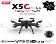 Opakowanie Quadrocopter SYMA X5C ULTRA kam HD PL Opakowanie Czarna