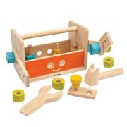Skrzynka majsterkowicza. Wydawca: Plan toys. Dadada.pl Opakowanie Skrzynka majsterkowicza