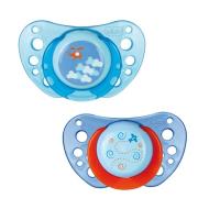 Opakowanie Smoczek do uspokajania Physio air silikonowy 4m+