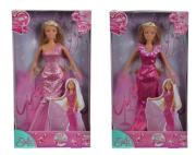 Okładka książki Steffi w różowej sukni, 2 rodzaje