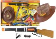 Opakowanie Super zestaw dla małego kowboja kapelusz rewolwer
