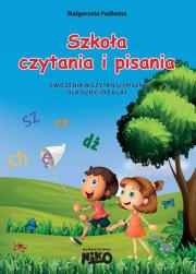 Szkoła czytania i pisania. Ćw w czyt. i pis. 6 lat. Autor: Podleśna Małgorzata. Dadada.pl Okładka książki Szkoła czytania i pisania. Ćw w czyt. i pis. 6 lat