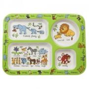 Opakowanie Talerz z przegródkami Dżungla