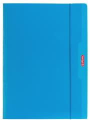 Okładka książki Teczka A4 z gumką niebieska