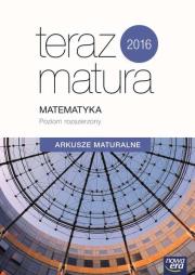Teraz matura 2016 Matematyka. Arkusze Maturalne ZR. Autor: Ewa Muszyńska, Marcin Wesołowski. Dadada.pl Okładka książki Teraz matura 2016 Matematyka. Arkusze Maturalne ZR