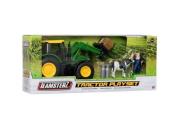 Traktor spychacz z figurkami. Wydawca: HTI. Dadada.pl Opakowanie Traktor spychacz z figurkami