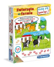 Okładka książki Uczę się bawiąc. Zwierzęta na farmie