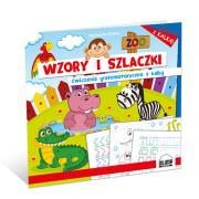 Okładka książki Wzory i szlaczki Ćwiczenia grafomotoryczne z kalką