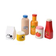 Zestaw jedzenia i napojów. Wydawca: Plan toys. Dadada.pl Opakowanie Zestaw jedzenia i napojów