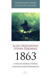 1863. Autor: Eliza Orzeszkowa, Żeromski Stefan. Dadada.pl Okładka książki 1863
