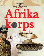 Africa Korps. Autor: Juan Vazquez Garcia. Dadada.pl Okładka książki Africa Korps
