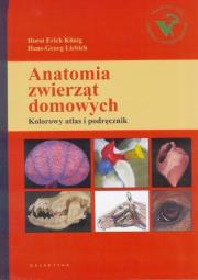 Okładka książki Anatomia zwierząt domowych 2015