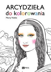 Okładka książki Arcydzieła do kolorowania