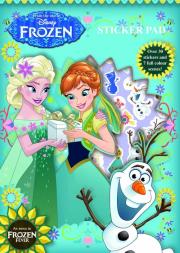 Okładka książki Arkusze do wyklejenia plus naklejki. Frozen Fever