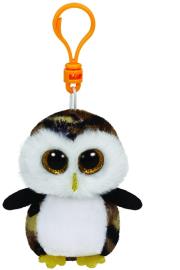 Opakowanie Beanie Boos Clip Owliver - czarno-brązowa sowa