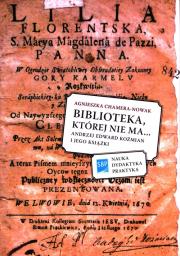 Okładka książki Biblioteka której nie ma