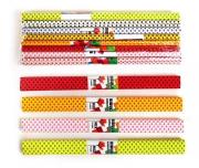 Opakowanie Bibuła marszczona mix kropki 10szt