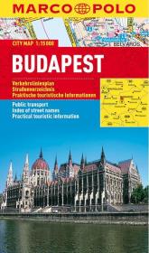 BUDAPESZTPLAN MIASTA 1:15 000 LAMINOWANA-MARCO POLO. Autor: Opracowanie zbiorowe. Dadada.pl Okładka książki BUDAPESZTPLAN MIASTA 1:15 000 LAMINOWANA-MARCO POLO