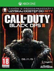 Opakowanie Call of Duty: Black Ops III (Xbox One)