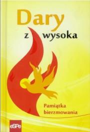 Okładka książki Dary z wysoka. Pamiątka bierzmowania