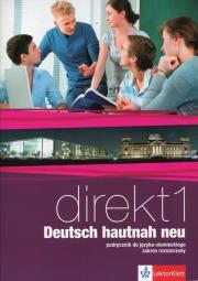 Direkt 1 Deutsch hautnah neu Podręcznik z płytą CD Zakres rozszerzony. Autor: Motta Giorgio, Ćwikowska Beata. Dadada.pl Okładka książki Direkt 1 Deutsch hautnah neu Podręcznik z płytą CD Zakres rozszerzony