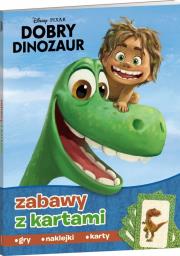 Okładka książki Dobry Dinozaur. Zabawy z kartami