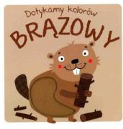 Okładka książki Dotykamy kolorów. Brązowy