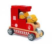Opakowanie Drewniany składany samochód BOMBERO