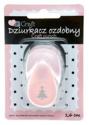 Dziurkacz ozdobny 1,6 cm choinka. Wydawca: DP CRAFT. Dadada.pl Opakowanie Dziurkacz ozdobny 1,6 cm choinka