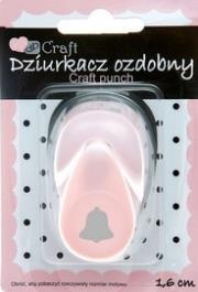 Dziurkacz ozdobny 1,6 cm dzwonek. Wydawca: DP CRAFT. Dadada.pl Opakowanie Dziurkacz ozdobny 1,6 cm dzwonek