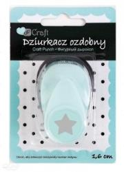 Dziurkacz ozdobny 1,6 cm gwiazda. Wydawca: DP CRAFT. Dadada.pl Opakowanie Dziurkacz ozdobny 1,6 cm gwiazda
