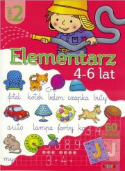 Okładka książki Elementarz cz.2 4-6 lat LITERKA