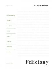Okładka książki Felietony