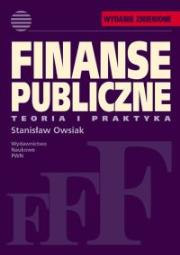 Finanse publiczne Teoria i praktyka. Autor: Owsiak Stanisław. Dadada.pl Okładka książki Finanse publiczne Teoria i praktyka