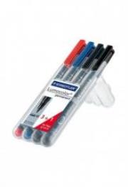 Opakowanie Foliopis Lumocolor F 3 + 1 gratis