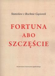 Okładka książki Fortuna abo szczęście
