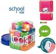 Opakowanie Gumka School 430 Look (60szt) MILAN