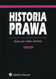 Okładka książki Historia prawa