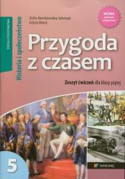 Okładka książki Historia SP 5 Przygoda z czasem ćw. w.2013