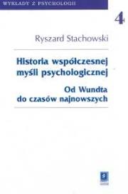 Okładka książki Historia współczesnej myśli psychologicznej tom 4