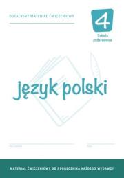 Okładka książki Język polski SP KL 4. Dotacyjne materiały ćwiczeniowe