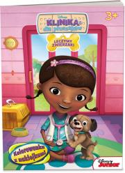 Klinika dla pluszaków. Leczymy zwierzaki. Kolorowamka z nakl. Autor: Opracowanie zbiorowe. Dadada.pl Okładka książki Klinika dla pluszaków. Leczymy zwierzaki. Kolorowamka z nakl