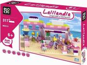 Okładka książki Klocki Blocki Lalilandia Przyjaciółka w kawiarence 317 eleme