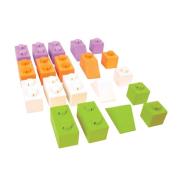Opakowanie Klocki Click Jaskrawe kolory Pakiet Startowy