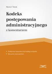 Okładka książki Kodeks postępowania administracyjnego