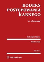Okładka książki Kodeks postępowania karnego ze schematami