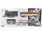 Opakowanie Kolejka ze światłem dźwiękiem i dymem + tory 86x86 cm