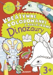 Kolorowanka Dinozaury. Autor: praca zbiorowa. Dadada.pl Okładka książki Kolorowanka Dinozaury